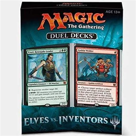Magic The Gathering Mtg Elves Vs Inventors Factory Sealed Duel Deck