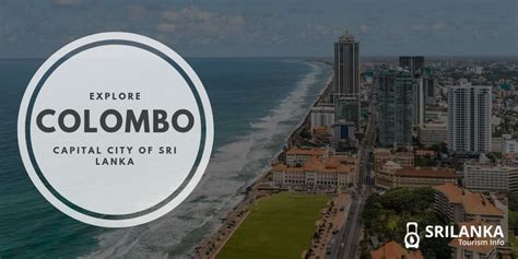Colombo The Capital Sri Lanka Tourism Capital City City