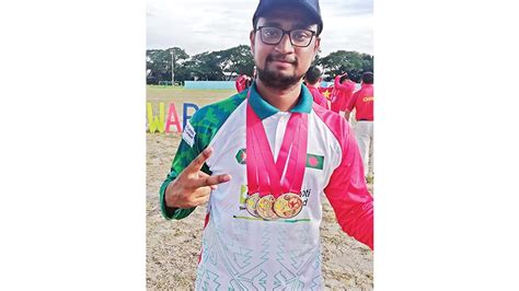 Shana Wins Gold In Asia Cup Archery Bangladesh Post