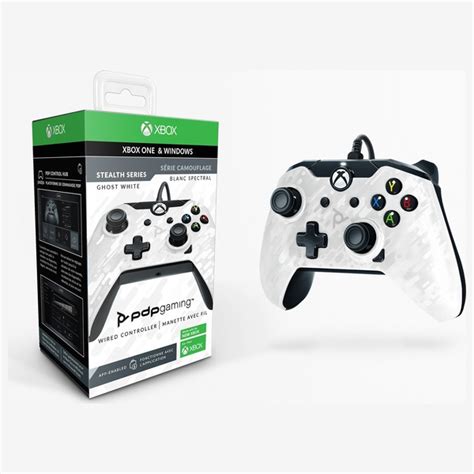 Pdp Gaming White Camo Wired Controller For Xbox One Smyths Toys Uk