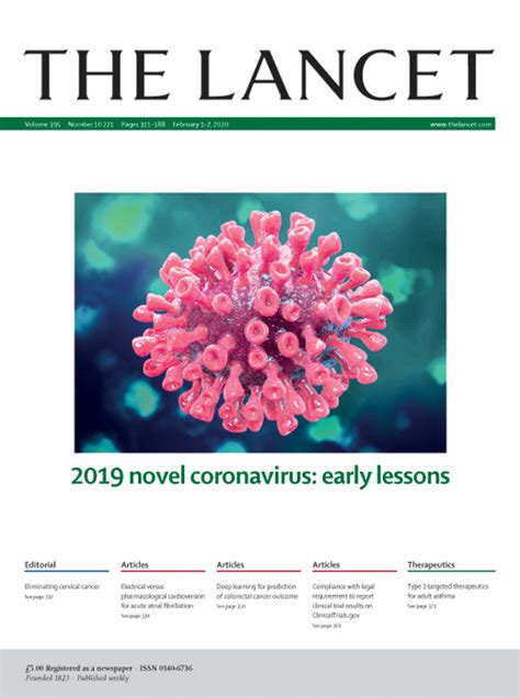 The Lancet 01 February 2020 Volume 395 Issue 10221 Pages 311 388
