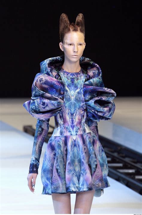 Silhouette Alexander Mcqueen Spring 2012 Dress With So Much
