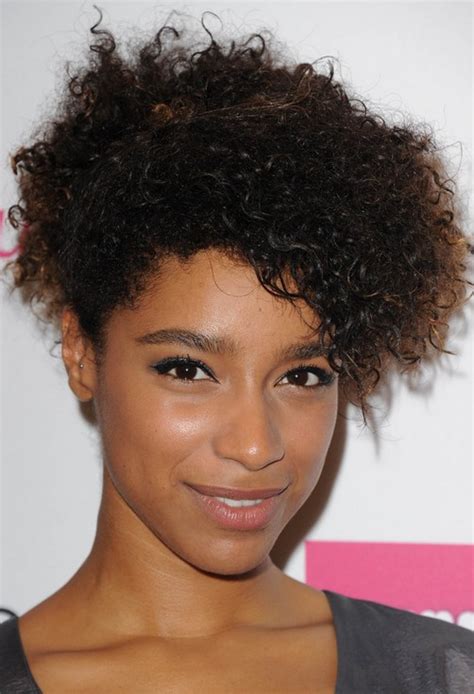 African American Hairstyles For 2014 Sexy Short Curly Hairstyle For