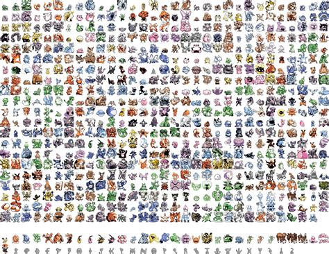 Awesome Pokemon Sprites