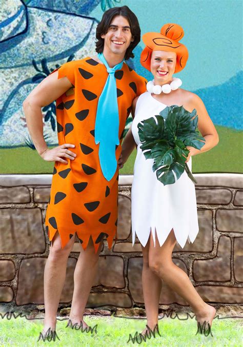 Womens Plus Size Wilma Flintstone Costume Cartoon Character Costumes