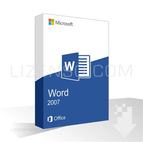Microsoft Word 2007 1 Device Perpetual License Lizenso En