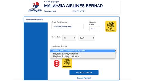 Maybe you would like to learn more about one of these? Malaysia Airlines 0% Interest Instalment Plan
