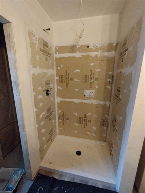 This Is Hydro Ban Tile Backer Board Installed And Sealed For Preparation Of Tile To Come Next