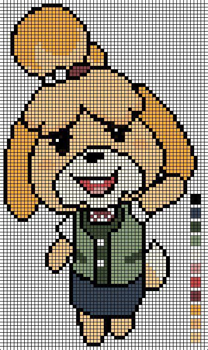 Cross Stitch Pattern Isabelle Animal Crossing By Emelieozwin On