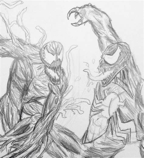 Venom Vs Carnage Sneak Peak By Joey Gb 316 On Deviantart