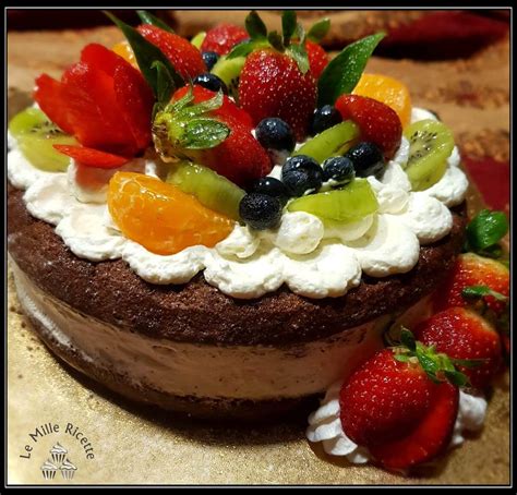 Naked Cake Senza Glutine Al Cioccolato Fondente Mascarpone E Frutti Di