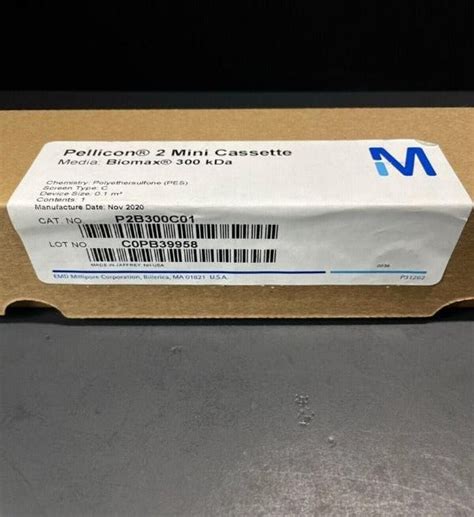 Millipore Pellicon 2 Mini Cassette With Biomax Membrane 300 Kd — Life Sciences Trading