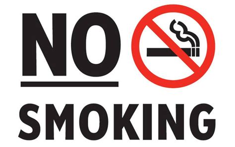 Printable No Smoking Signs Clipart Best