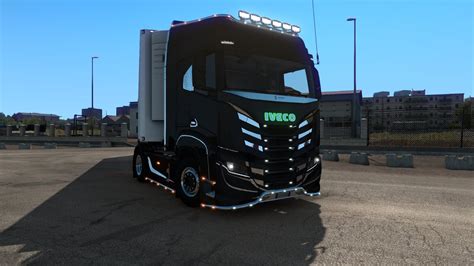 Ets2 Mod Iveco S Way By Truck Custom Ets2 Kit Basic Pro Andelite