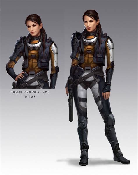 Regular Female Sci Fi Sci Fi Characters Sci Fi Concept Art