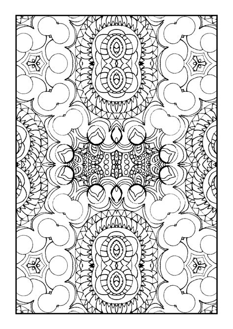 Mandala prostokątna kolorowanka do druku