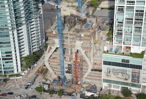1000 Museum Takes Shape On Miami Condo Skyline Florida Construction News