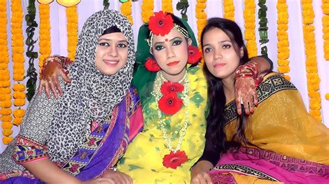 Bangladeshi Village Wedding Video । গ্রামের বিয়ে । Gaye Holud । বাংলা বিয়ের গান । Biyer