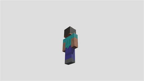 Minecraft Steve Download Free 3d Model By Enriquofabiodalumbay14