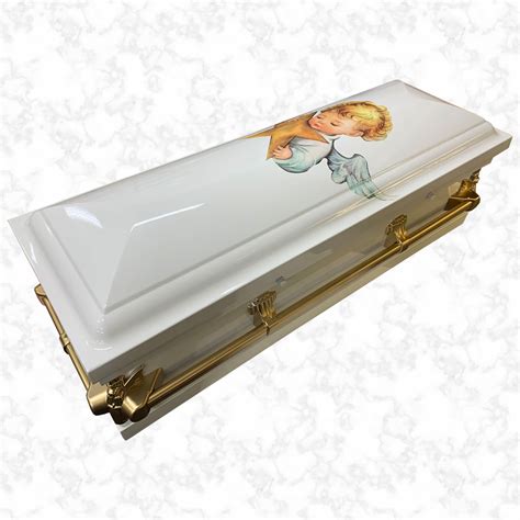 Ashley Cherub Metal Child American Casket The Funeral Outlet
