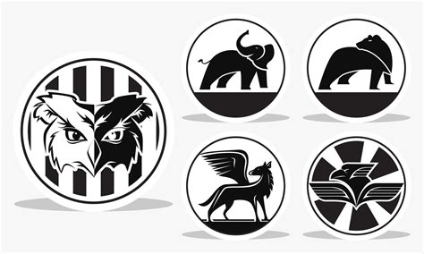 Animal Emblem Logo Vector 11959754 Vector Art At Vecteezy