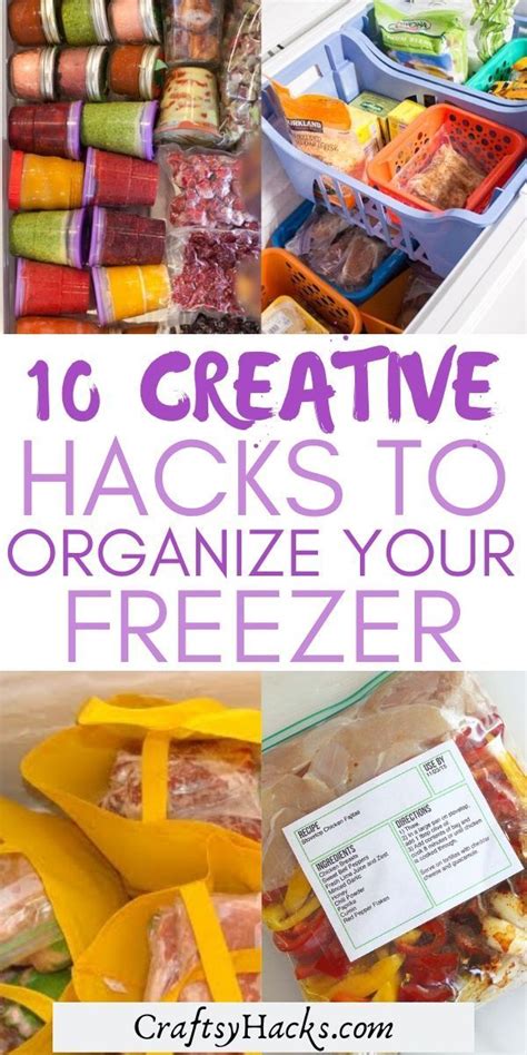 10 Freezer Storage Hacks How To Organize Your Freezer Organization