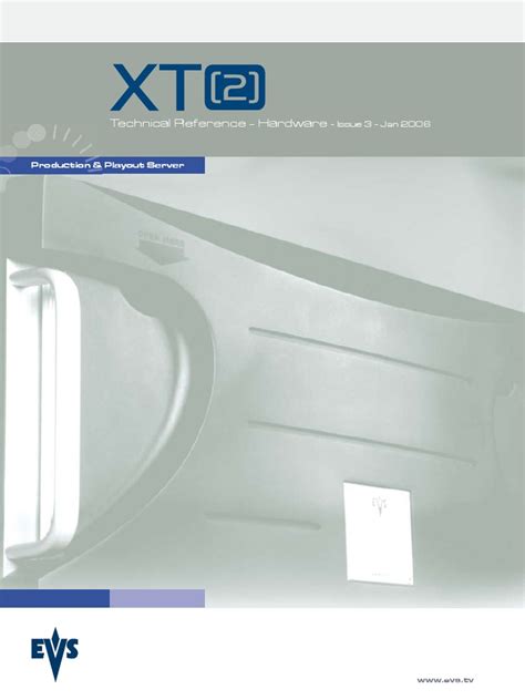 Evs Technical Reference Xt Hardware Issue3english Pdf Video Bit