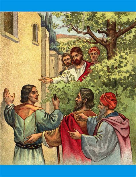 Jesus Heals Blind Men After The Scripture Lady