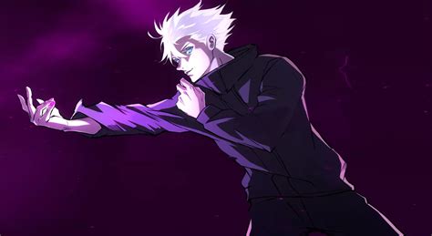 Satoru Gojo Hollow Purple From Jujutsu Kaisen Anime W Vrogue Co