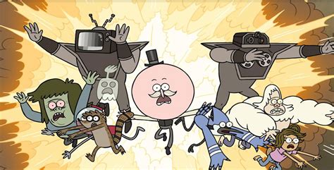En Cartoon Network ¡hay Mordecai Y Rigby Para Rato