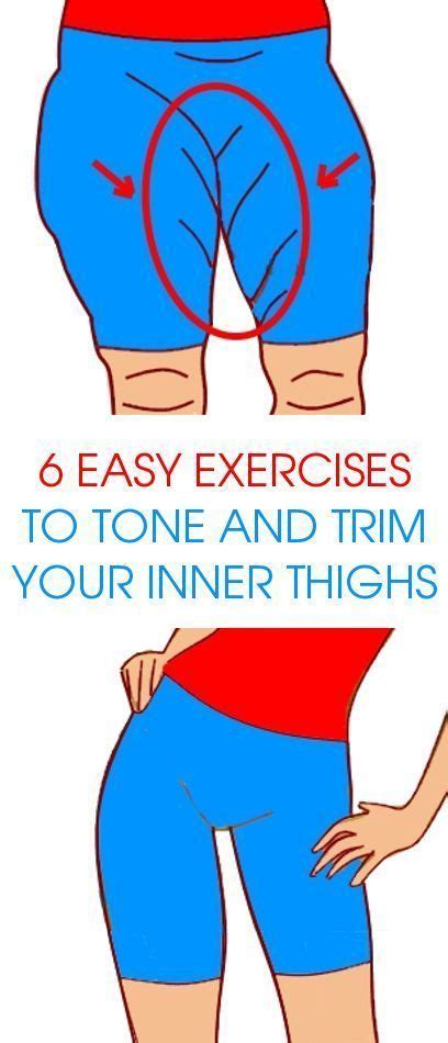 Easy Exercises To Tone And Trim Your Inner Thighs Easy Workouts