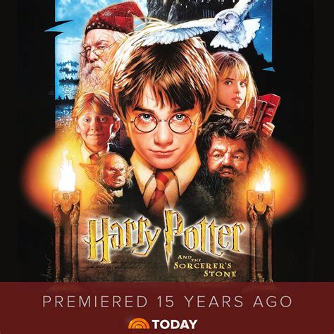 The First Harry Potter Film Premiered 15 Years Ago