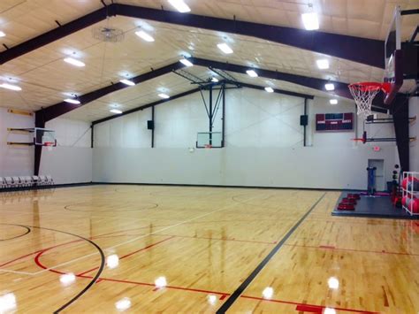 Recreational Home Basketball Court Building Design Plan General Steel