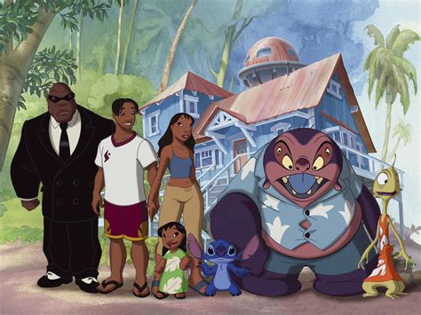 Characters Of Lilo And Stitch Wallpaper Id2890