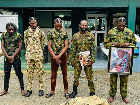 five fake soldiers nabbed in lagos vanguard news