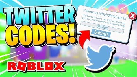 Roblox Pet Simulator Codes Got Added Twitter Youtube
