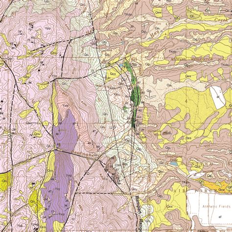 Of 06 06 Geologic Map Of The Palmer Lake Quadrangle El Paso County
