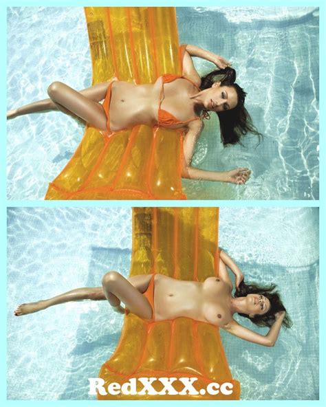 Sophie Howard Suffers An Unfortunate Bikini Accident In The Pool