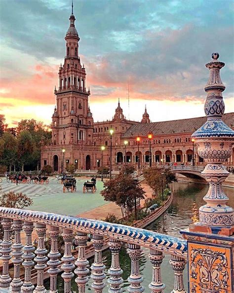 Plaza De España Sevilla Andalucía 🇪🇸🇪🇸🇪🇸🇪🇸🇪🇸 😍😍😍 ️💛💛💛 Hermosa Foto
