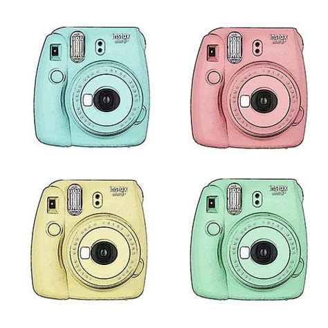 Polaroid Cameras Camera Drawing Camera Doodle Instax Mini