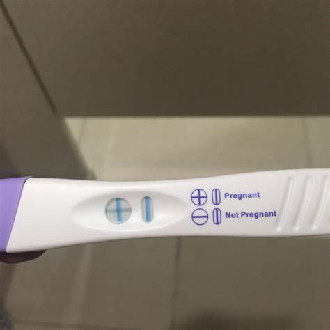 One Step Pregnancy Test Positive Result Look Like Pregnancywalls