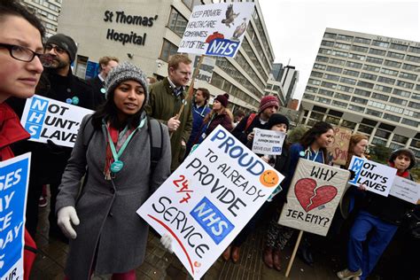 Junior Doctors Strike Nhs Medics Walkout For Fourth Time Across