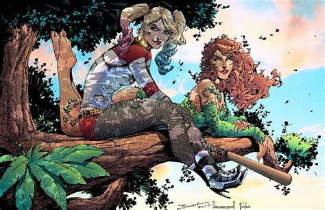 1920x1080px 1080p Free Download Harley Quinn Y Poison Ivy Comics