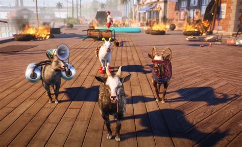 Goat Simulator 3 Announced Storms Onto Ps4 Ps5 Later In 2022 With