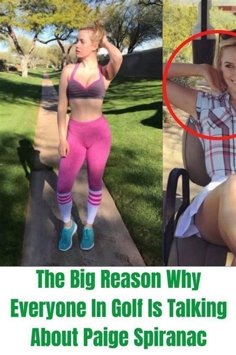 The Big Reason Why Everyone In Golf Is Talking About Paige Spiranac Fitness Tips For Women