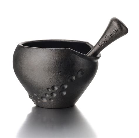 Bespoke Global Product Detail Cast Iron Pestle And Mortar Small