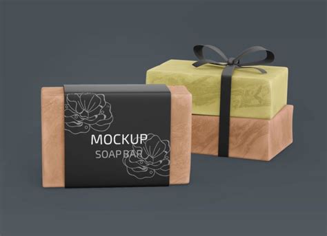 organic homemade soap wrapper mockup package mockups homemade soap bars homemade