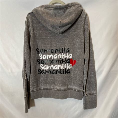 sample sale samantha zip up hoodie camprageous ts
