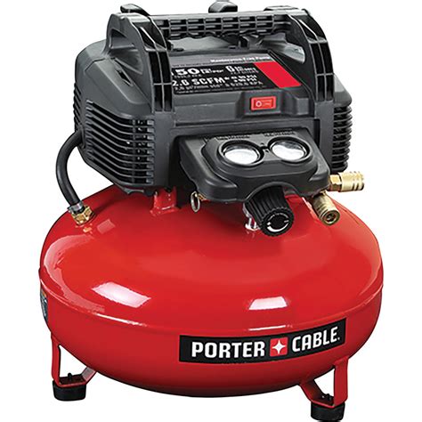 Porter Cable Reconditioned Pancake Air Compressor — 6 Gallon Model