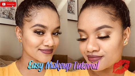 Easy Full Makeup Tutorial Beginners How To Youtube